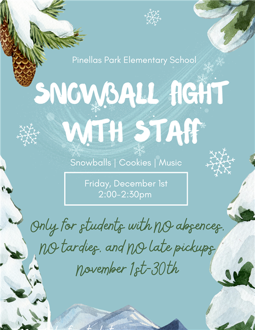  Snowball Fight with Staff